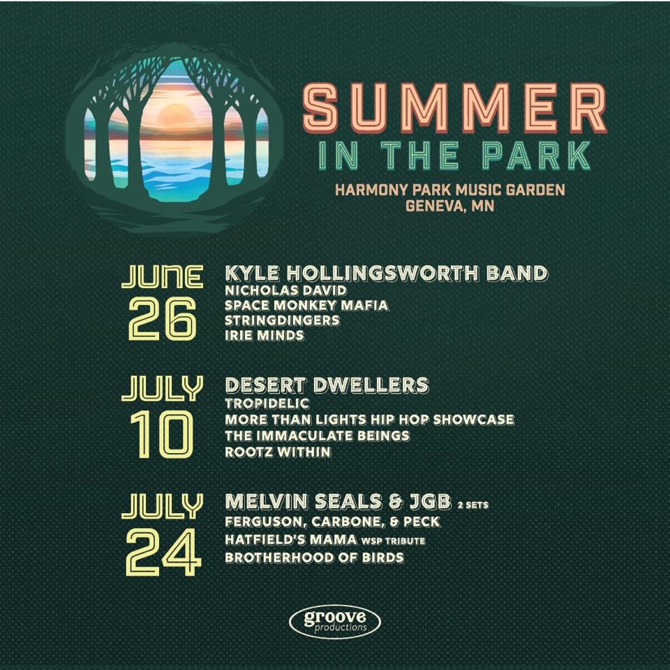 Kick off your Summer in the Park!